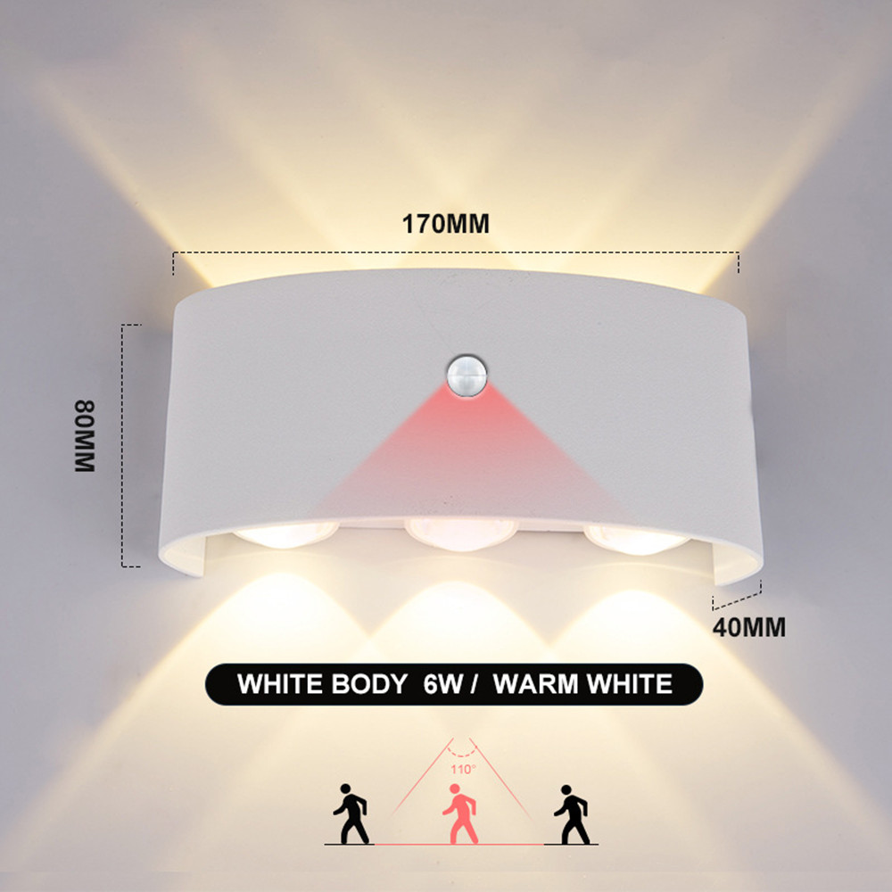 PIR Motion Sensor Wall Lamp AC - Outdoor Lighting Amazon review and price