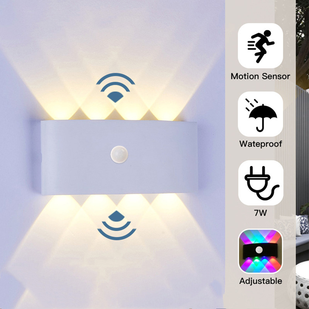 PIR Motion Sensor Wall Lamp AC - Outdoor Lighting Amazon review and price