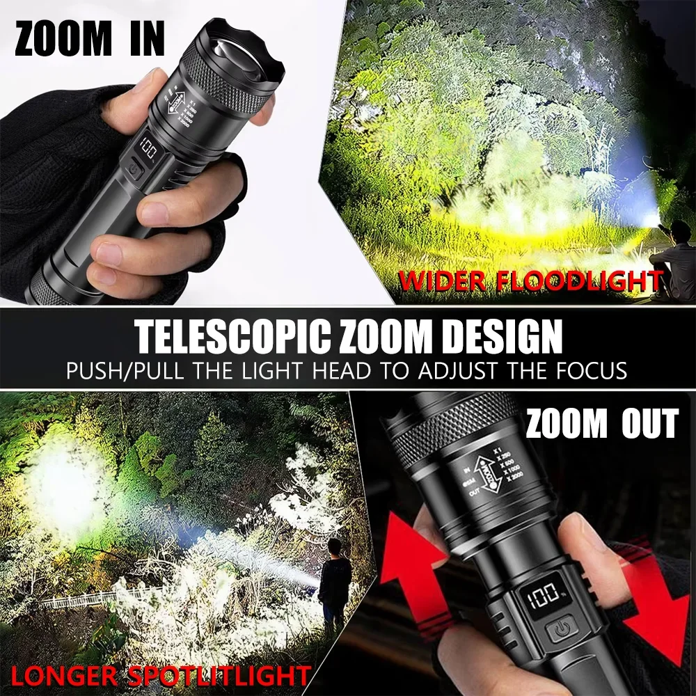 Rechargeable LED Flashlight Zo - Outdoor Lighting Guide review and price