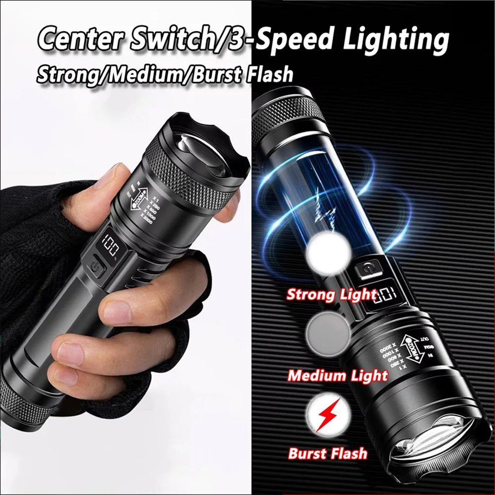 Rechargeable LED Flashlight Zo - Outdoor Lighting Guide review and price