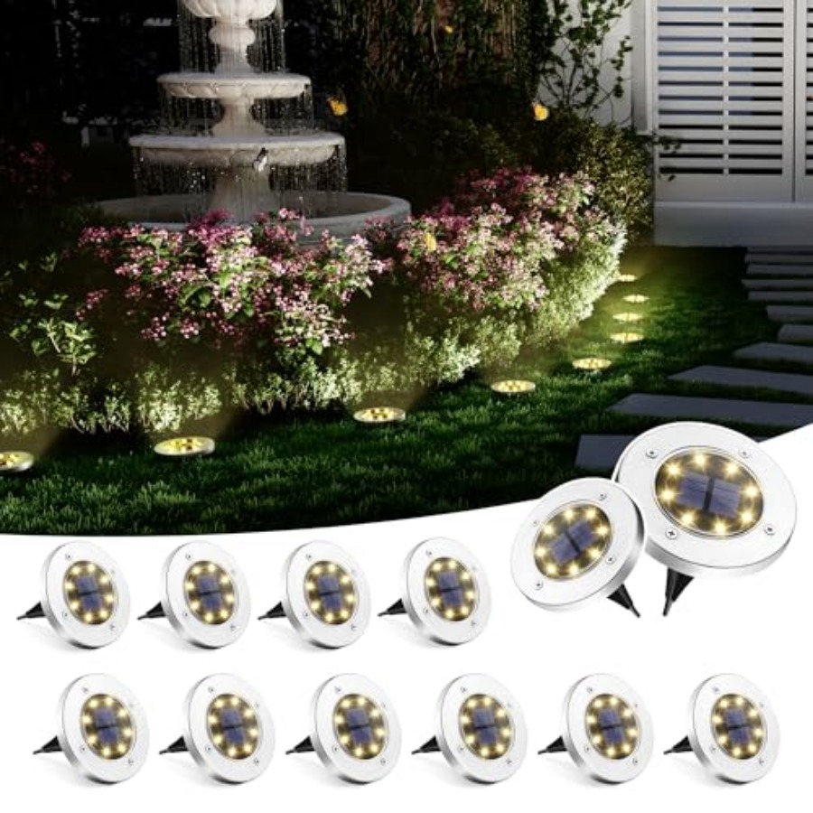 Solar Ground Lights Solar Ligh - Outdoor Lighting Led review and price