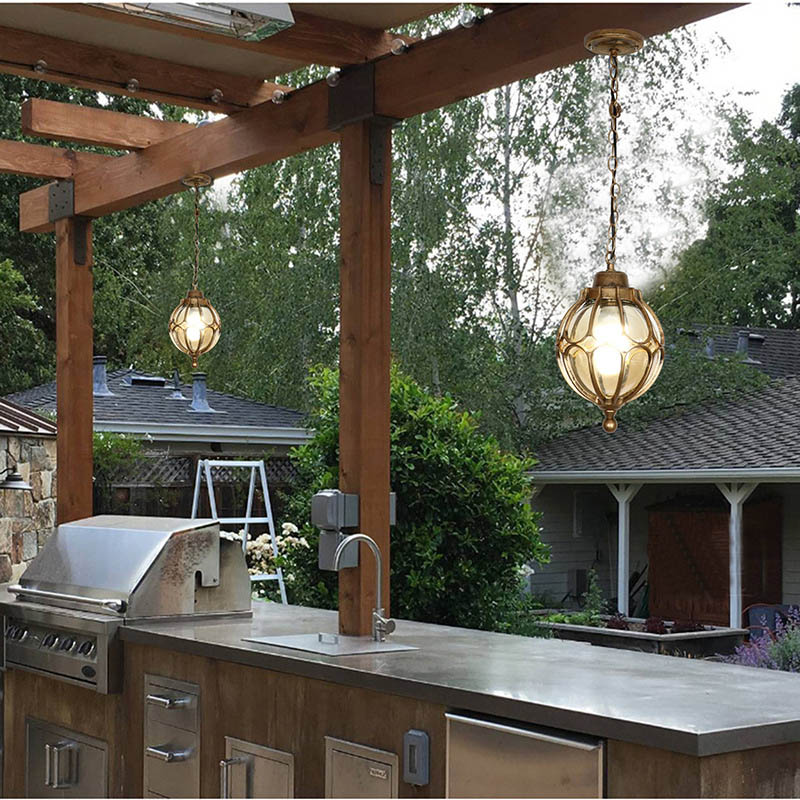 Black Outdoor Pendant Lights W - Outdoor Lighting Bronze review and price