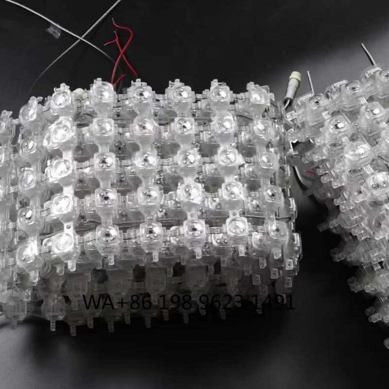 Flexible Transparent LED Video - Outdoor Lighting Video review and price