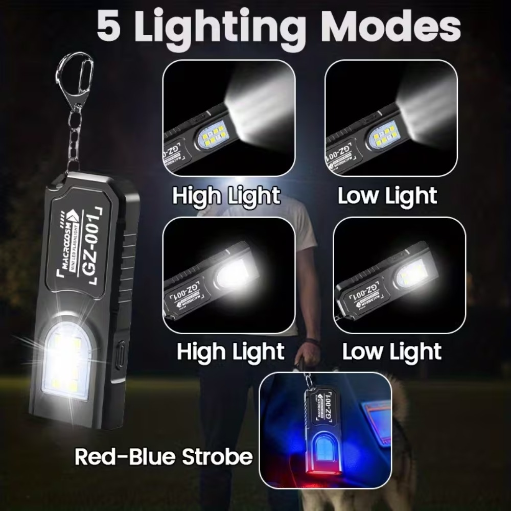 Mini COB LED Keychain Flashlig - Outdoor Lighting Guide review and price