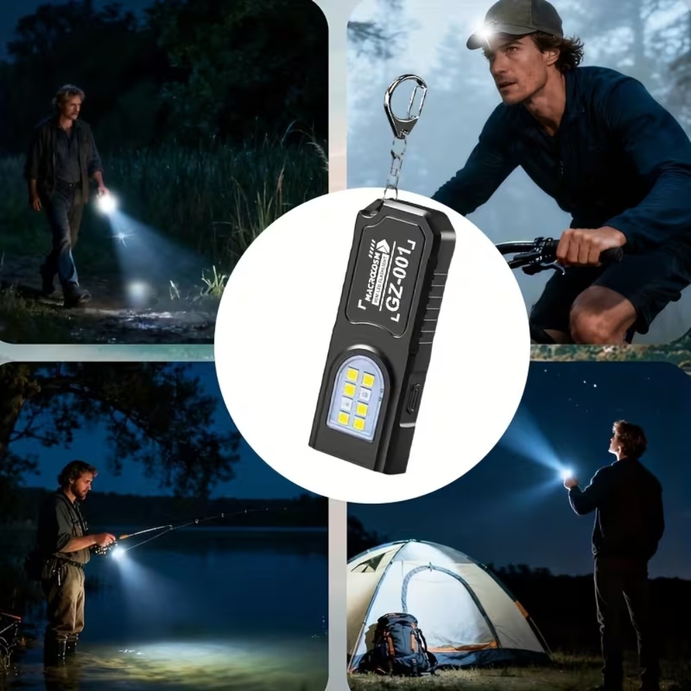 Mini COB LED Keychain Flashlig - Outdoor Lighting Guide review and price